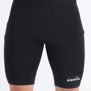 Diadora Flatron Pro - Erkek Siyah Kısa Tayt - FlatronKFS