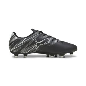 Puma Attacanto FG AG Black - Silver Erkek Krampon - 107477 01