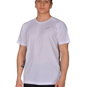 Joma Poly. Hawk - Erkek Beyaz Spor T-shirt- 4231100